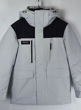 安踏六度芯羽绒男士中长款2工装派克羽绒外套男保暖棉服152617907