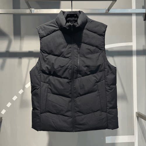 安踏运动羽绒服马甲男士2026冬季新款1综训无袖保暖外套152647909