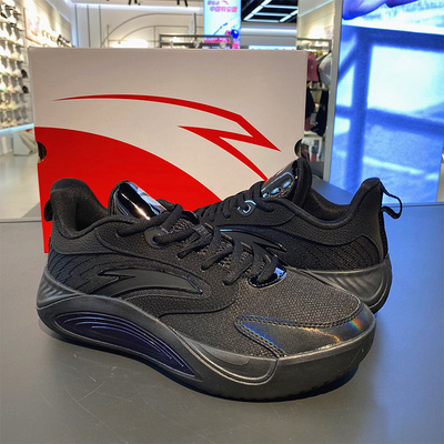 安踏风洞6篮球鞋男子新款实战耐磨4减震运动鞋官方正品112541603Q