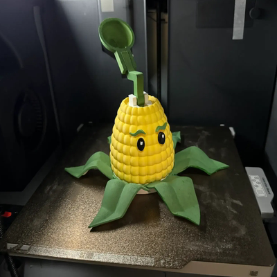 Plants VS Zombie植物大战僵尸 玉米投手 混世模玩工作室创意玩具