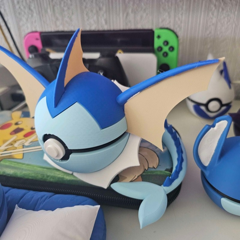 水伊布 宠物小精灵 口袋怪兽 神奇宝贝 宝可梦精灵球造型手办摆件,模玩/动漫/周边/娃圈三坑/桌游,盒蛋/扭蛋/联名摆件,淘宝优惠券,粉丝福利购,淘宝优惠卷