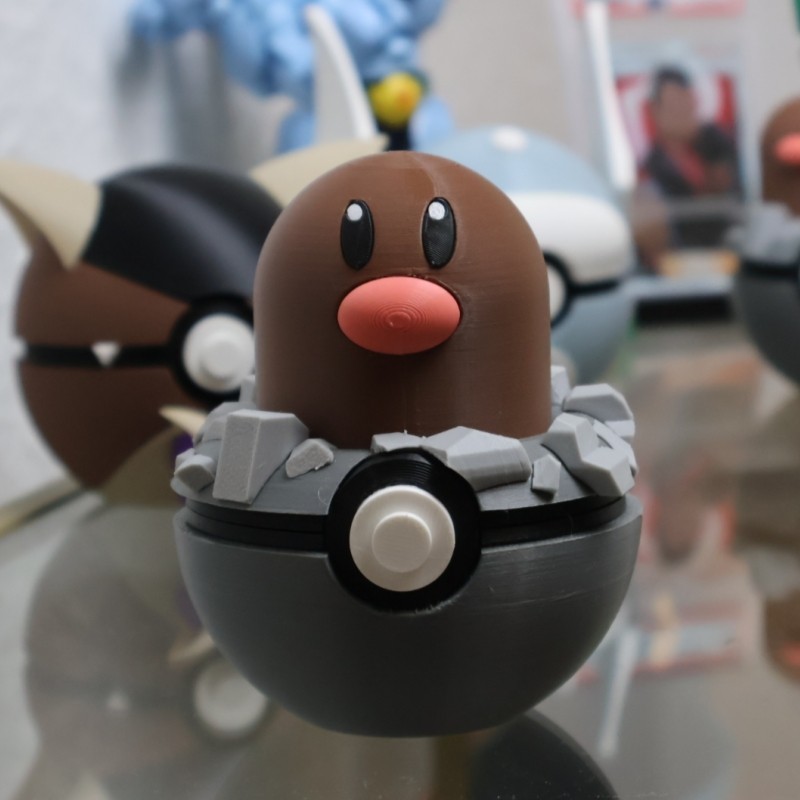 地鼠 宠物精灵球 宝可梦 口袋怪兽 神奇宝贝 混世模玩工作室,模玩/动漫/周边/娃圈三坑/桌游,盒蛋/扭蛋/联名摆件,淘宝优惠券,粉丝福利购,淘宝优惠卷