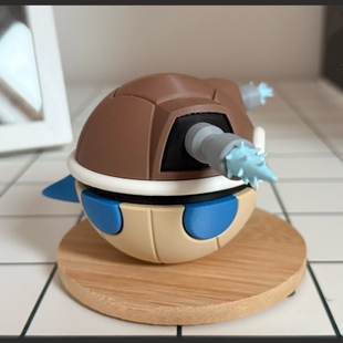 超级水箭龟 宝可梦精灵球造型手办摆件 宠物小精灵 口袋怪兽