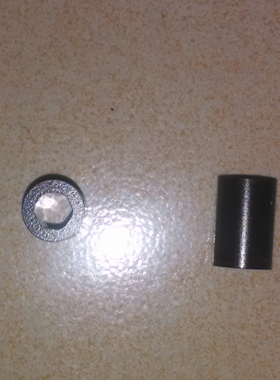 汝铁硼磁铁4极发电机转子 直径12*厚度18mm*内六角孔6.7mm