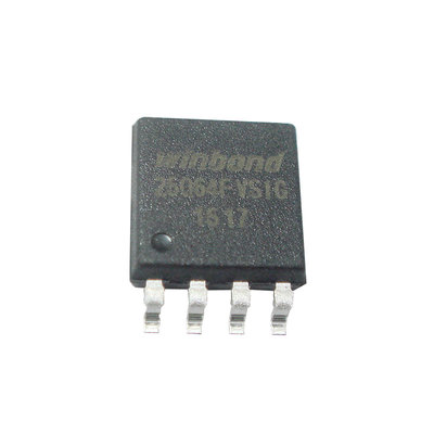 高科美芯云野IC集成电路 W25Q64FVS1G SOP8宽体闪存双核（一个）