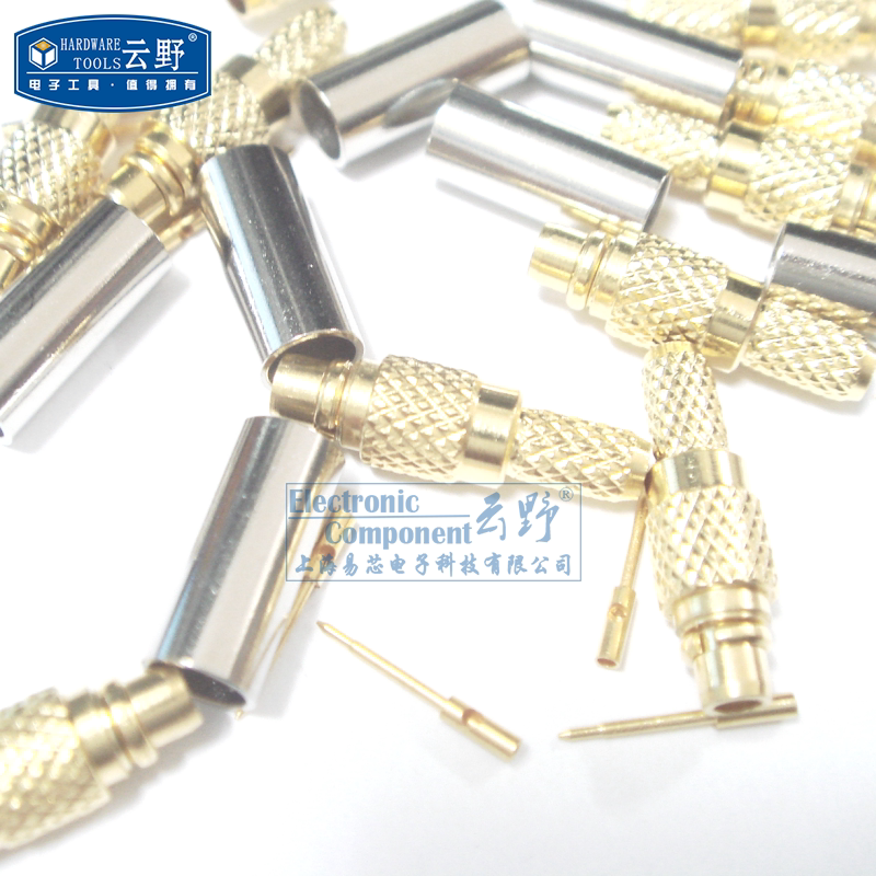 高科美芯云野微小型射频同轴连接器mmcx-j 焊线公头(一个)