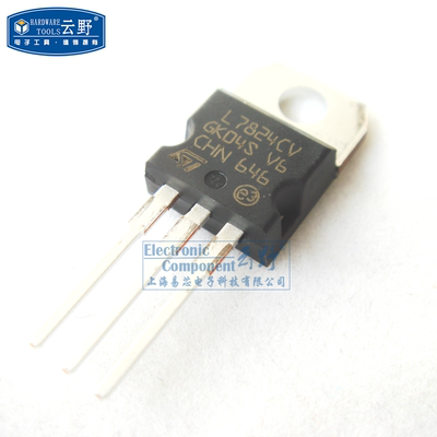 高科美芯云野三端稳压L7824CVTO220直插器线性稳压器（一个）