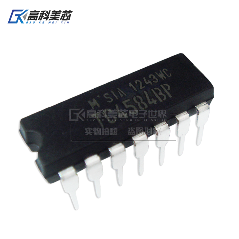 高科美芯云野IC集成电路TC4584BP DIP14直插 触发反相器（一个）