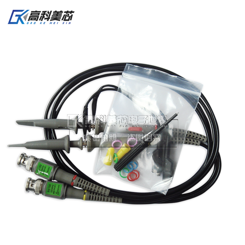 高科美芯云野 探笔P6100 100W 100MHZ 600V示波器探头表笔(1支)