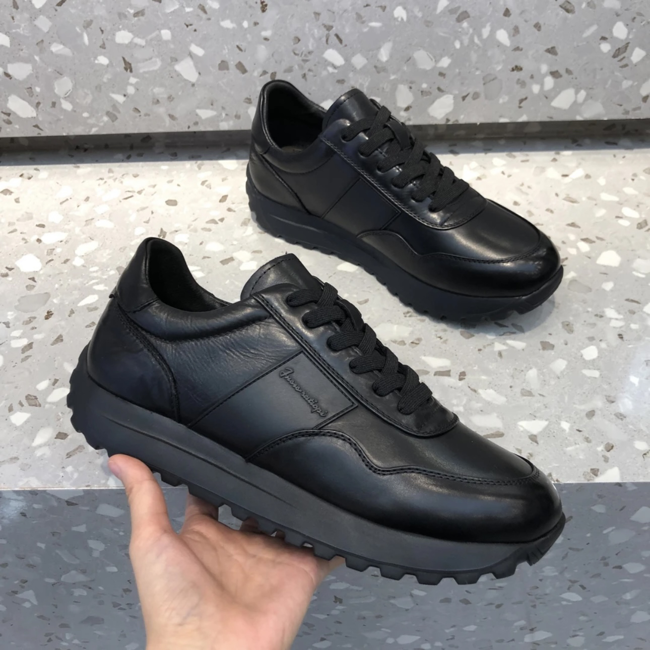 时尚潮流阿甘鞋秋冬季休闲运动鞋