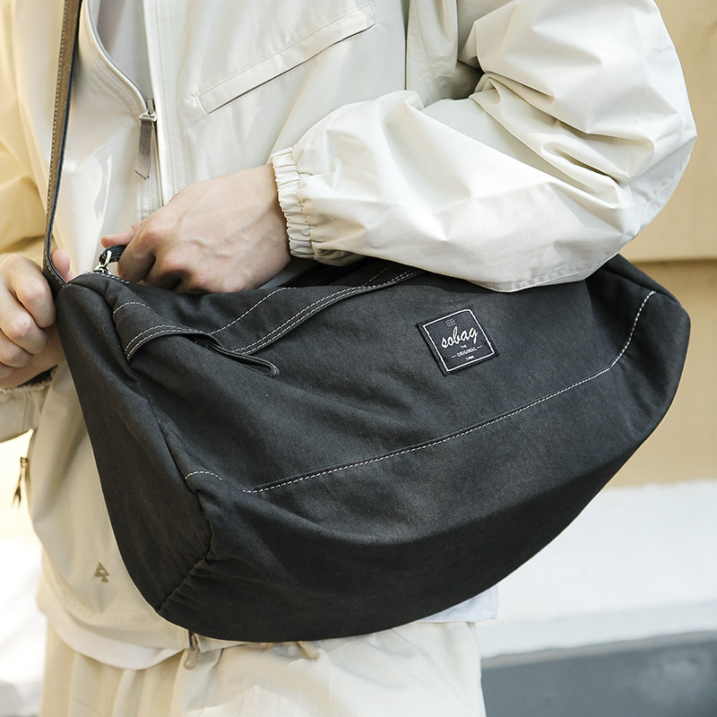 sobag日系街头潮酷大容量斜挎单肩帆布包包男中性山系运动健身包,箱包皮具/热销女包/男包,男士包袋,淘宝优惠券,粉丝福利购,淘宝优惠卷