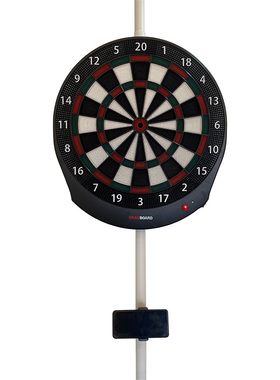 欧米可飞镖 gran dartslive硬靶麻靶支架免打孔伸缩杆 飞镖盘挂架