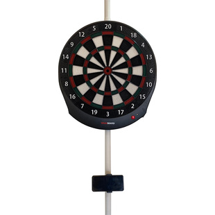 欧米可飞镖 gran dartslive硬靶麻靶支架免打孔伸缩杆 飞镖盘挂架