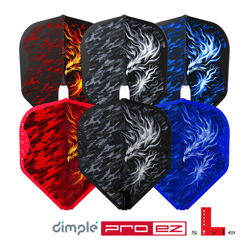 L-style L-Flight EZ dimple PRO飨场克也小方形飞镖翼大方形尾翼