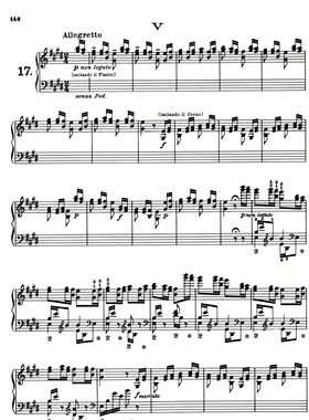 李斯特小狩猎-帕格尼尼大练习曲S.141NO.5-钢琴独奏谱-高清电子版