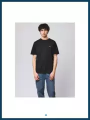 Weekend Offender Black Round Neck Short-Sleeved T-Shirt Isley (Original Price ￥398)