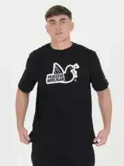 Black Peaceful Hooligan Logo T-Shirt Outline (Original Price ¥348)