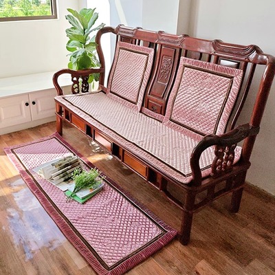 高档沙发垫荷兰绒保暖防滑中式