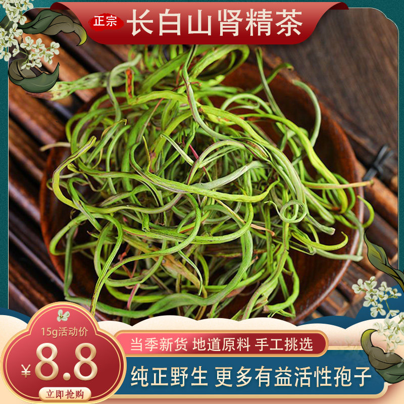 肾精茶东北长白山肾精草肾经草野生化石草黄金草嗷嗷叫养生石韦草