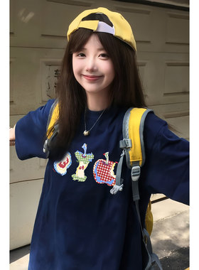 超火cec大码欧美高街女短袖t恤宽松ins潮嘻哈超好看独特漂亮上衣