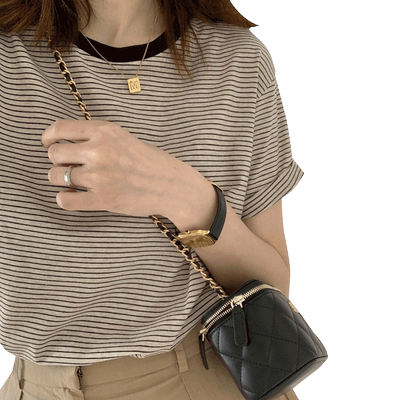 大码oversize白色复古短袖t恤女