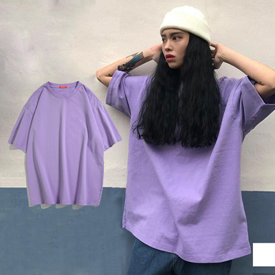 男女潮牌ins风洋气半袖情侣装