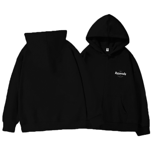 oversize韩系外套女秋冬重磅加绒大码宽松上衣ins慵懒风连帽卫衣