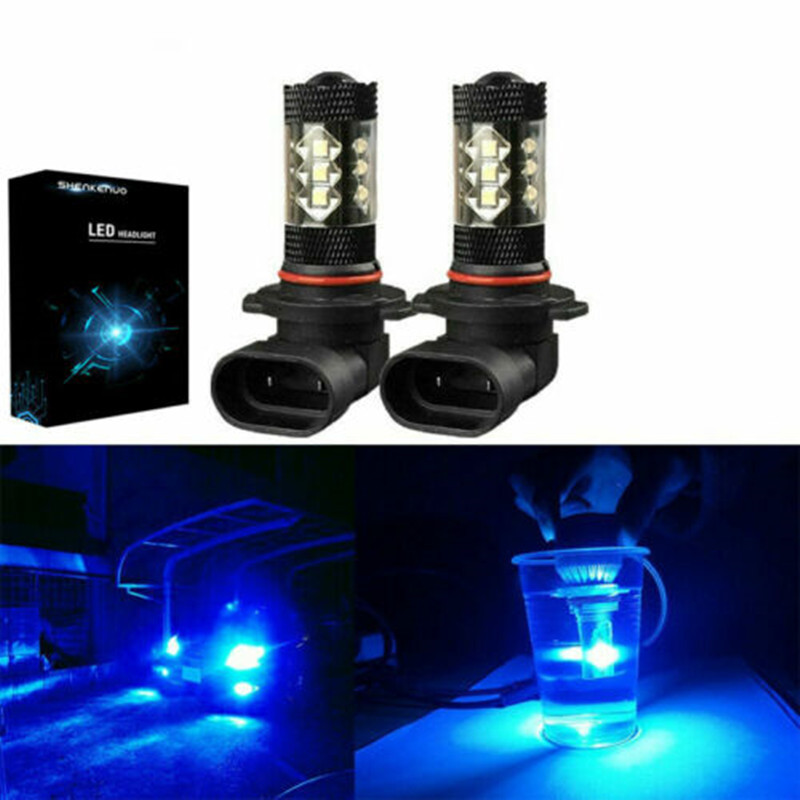 汽车LED 雾灯9005/9006/H10  3030 16SMD 80W冰蓝雾灯/行车灯高亮图片