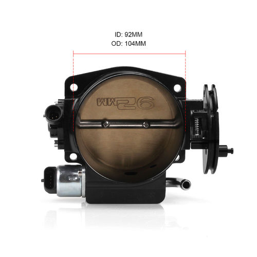 92mm102mm节气门垫高片组合适用