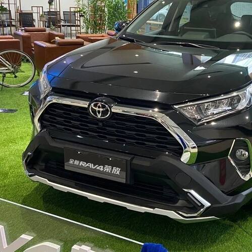 20-24款RAV4改装中网饰条 新荣放前杠雾灯亮条格栅装饰专修