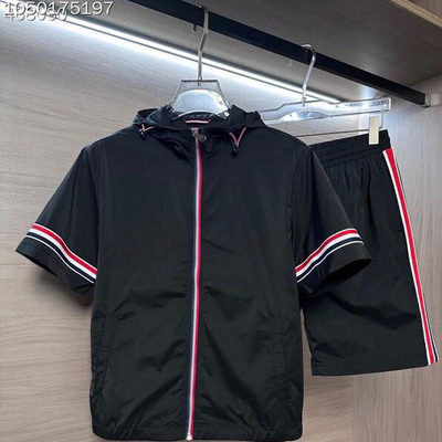 2025春夏新款青少年时尚百搭风衣外套薄款透气连帽宽松洋气两件套