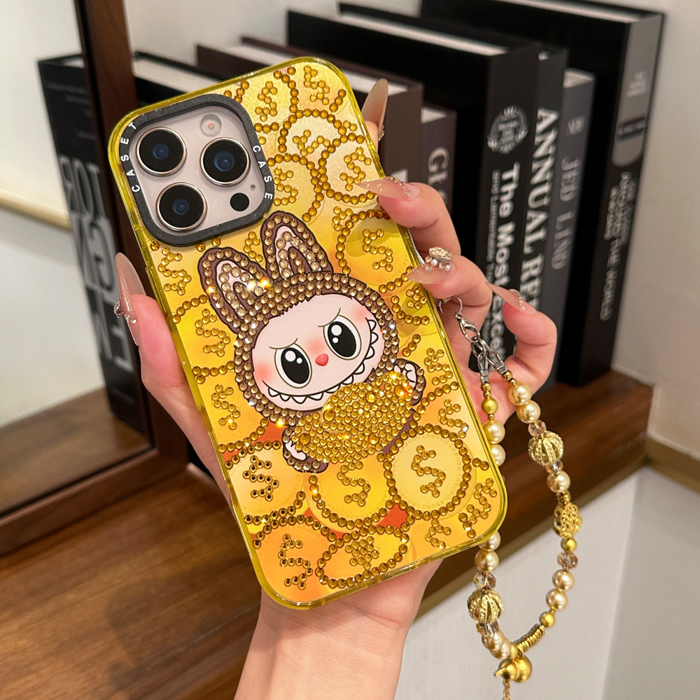 金币布布适用iPhone17promax保护套16pro金元宝苹果高级感14原创
