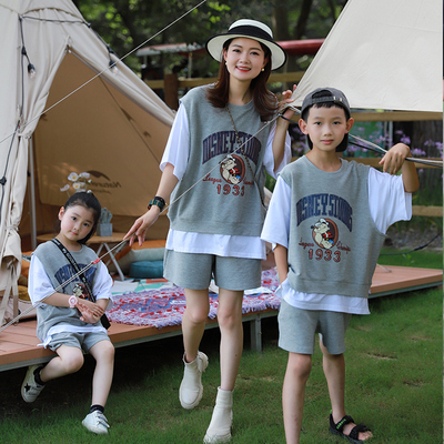 哲思凡亲子装夏季新品母女