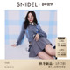 SNIDEL2025秋冬新品 百搭百褶半身裙学院风短裙裤 含腰带SWFP254279