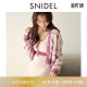外套SHNT245014 印花圆领居家针织开衫 SNIDEL HOME秋冬款