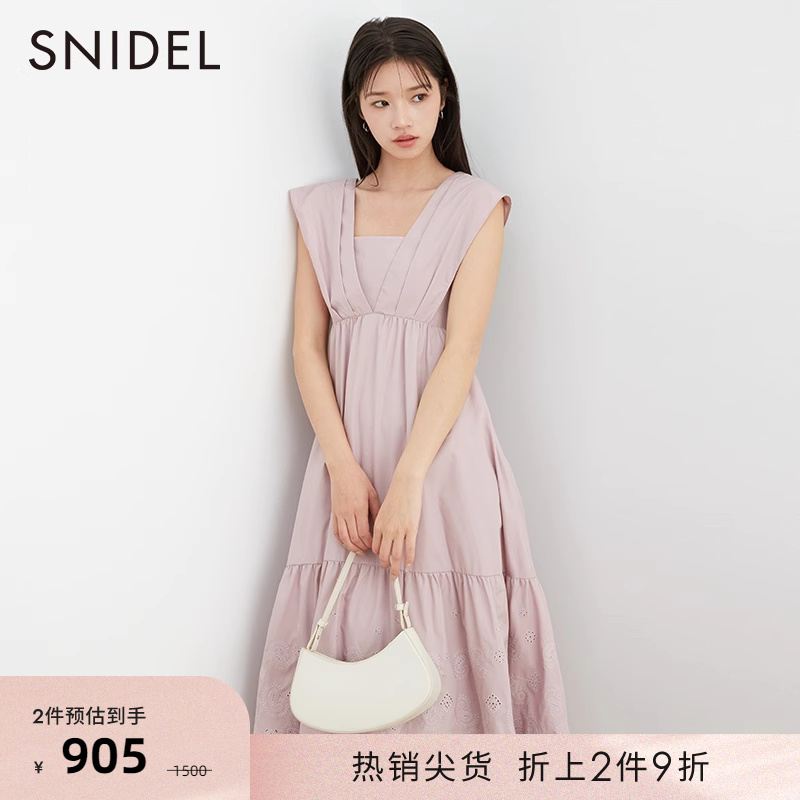 SNIDEL甜美蛋糕连衣裙