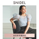 上衣SWCT241208 甜美百搭泡泡袖 薄纱透视短款 SNIDEL2024春夏新品