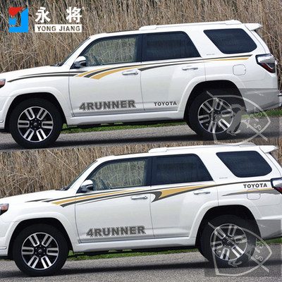 超霸4RUNNER车贴拉花丰田