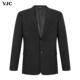 摩登戗驳领西装 新款 外套商务通勤西服梭织提花 威杰思2025秋季 VJC