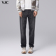 VJC 复古水洗牛仔裤 威杰思2025秋冬新款 男装