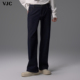 垂感休闲 VJC 威杰思2025秋新款 男水洗牛仔裤 棉感挺括复古百搭