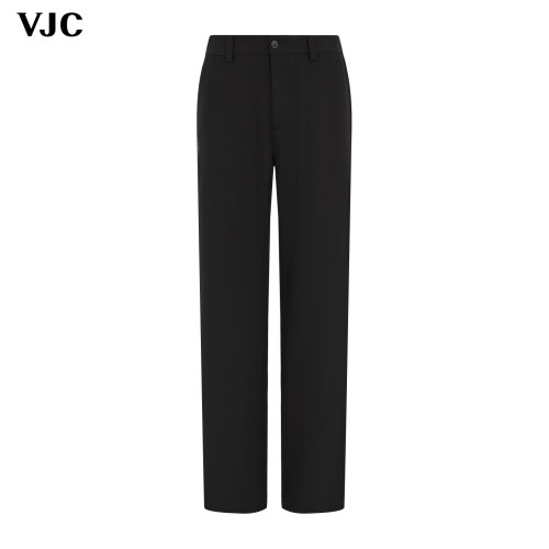 VJC新款男装时尚刺绣通勤休闲裤