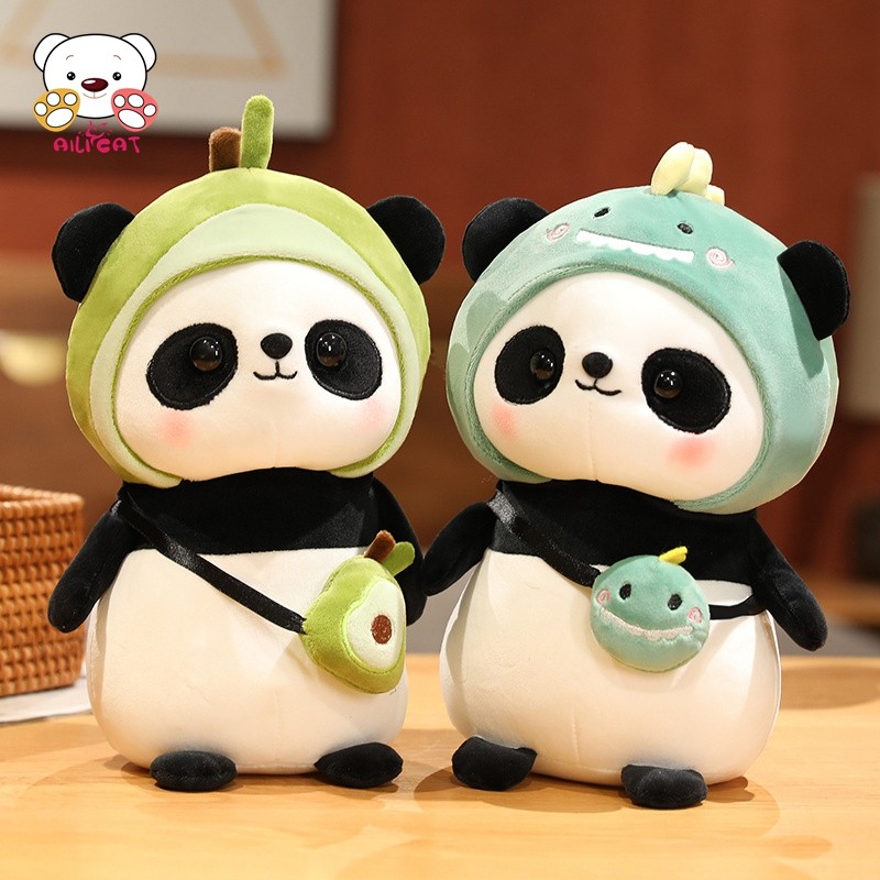 熊猫萌萌变身系列柔软不掉毛