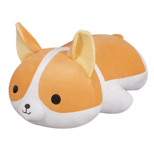 柯基玩偶屁股抱枕女生睡觉小狗公仔生日礼物床上娃娃柴犬毛绒玩具