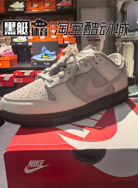 Nike Dunk Low Ironstone灰色男女同款低帮板鞋 FD9746-001