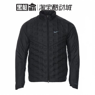 耐克运动夹克THERMA-FIT ADV 男子短款拒水跑步羽绒服FB7557-010