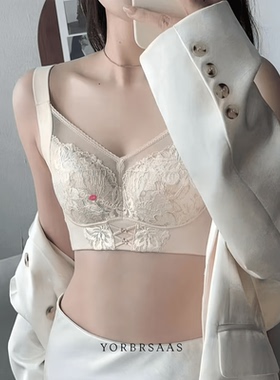 诱芭莎32082CD夹棉薄全罩杯软钢圈承托大胸显小塑型提拉轻盈透气