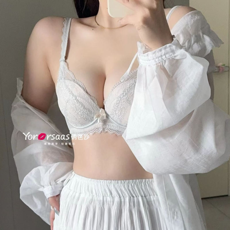 诱芭莎夏影寻迹内衣AB通杯小胸聚拢不空杯不跑杯升杯文胸1526AB