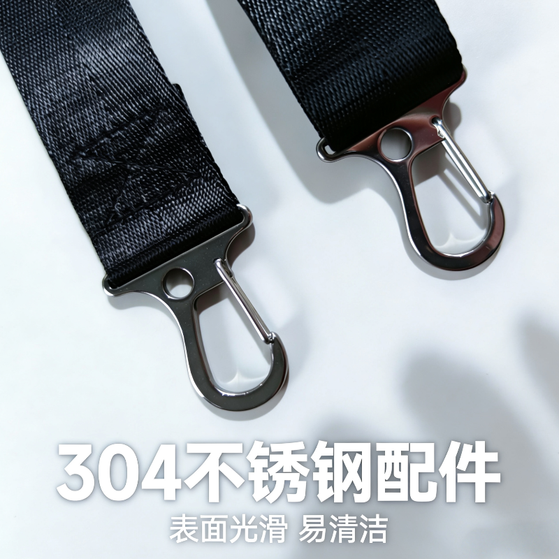 304不锈钢背带 旅行单肩包肩带相机包带加宽挎包带减压承重长带子