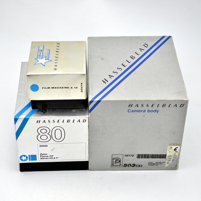 哈苏 503CXi+A12 后背+CF 80标准镜头 中画幅 套机超美品